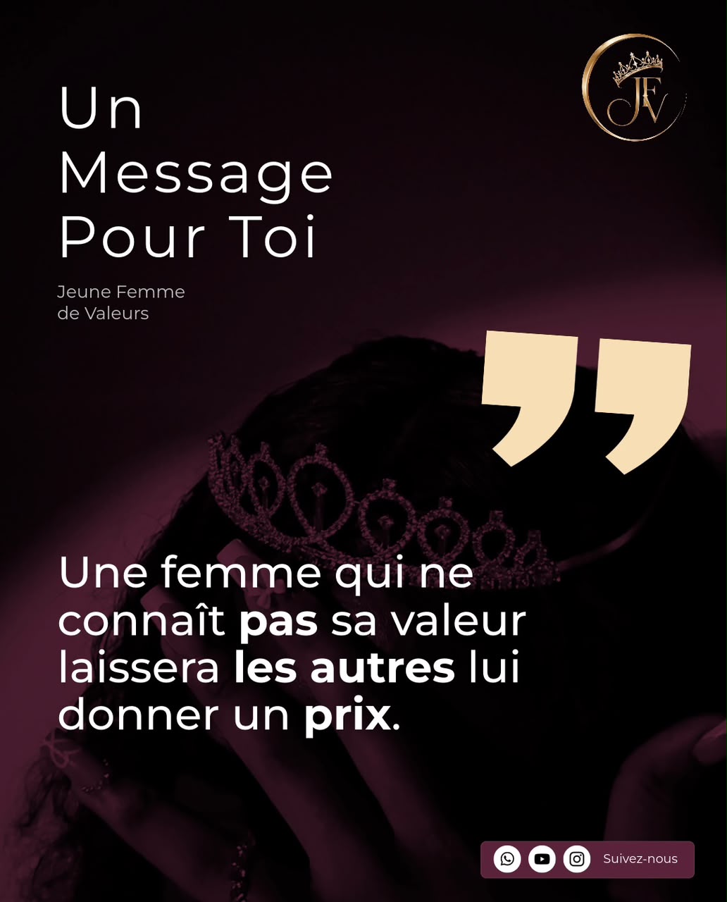 Jeunes Femmes de Valeurs - détail